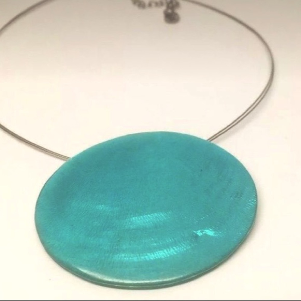 NWT Culture Mix Turquoise Mother of Pearl